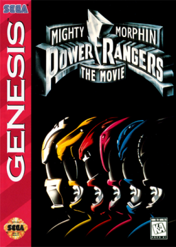 Mighty Morphin Power Rangers: The Movie (Genesis)