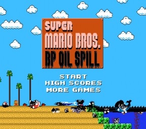Super Mario BP Oil Spill