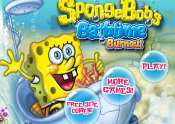 SpongeBob's Bathtime Burnout