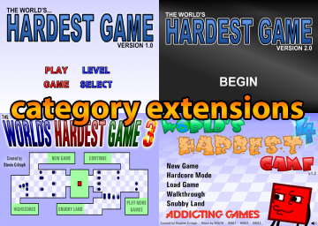 The World's Hardest Game Category Extensions