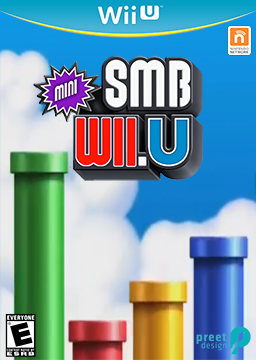 Mini Super Mario Bros Wii. U's cover