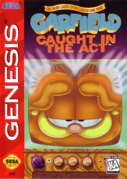 Garfield: Caught in the Act's cover