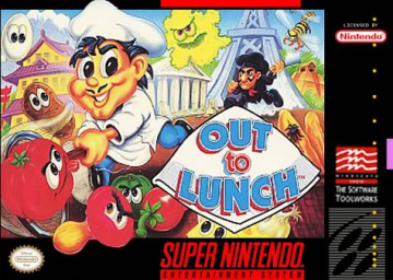 Out to Lunch (SNES)'s cover