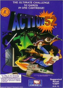 Action 52 (NES)'s cover