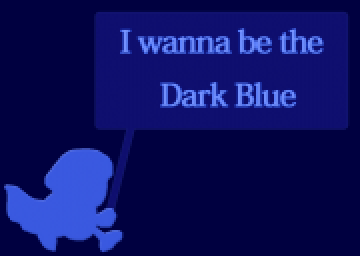 I Wanna Be The Dark Blue's cover