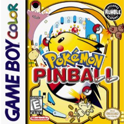 Pokémon Pinball's cover