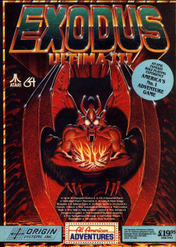 Ultima III: Exodus's cover