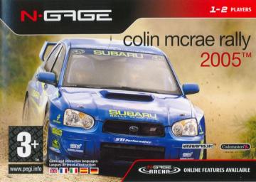 Colin McRae Rally 2005 (N-Gage)'s cover
