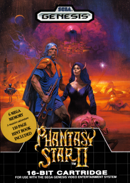 Phantasy Star II's cover