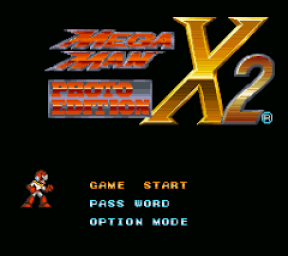 Megaman X2 Proto Edition God Mode