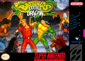 Battletoads & Double Dragon (SNES)'s cover