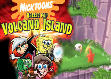 Nicktoons: Battle for Volcano Island (DS)'s cover