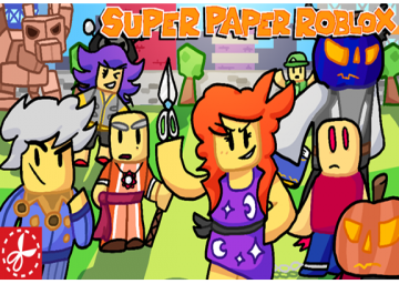 Super Paper Roblox's cover