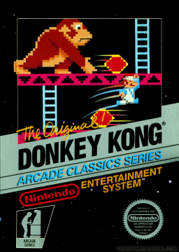 Donkey Kong (NES)'s cover