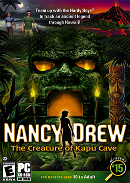 Nancy Drew: The Creature of Kapu Cave's cover