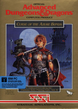 Curse of the Azure Bonds's cover