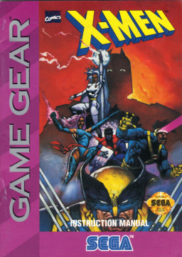 X-Men (Game Gear)'s cover