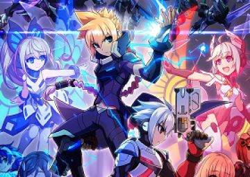 Azure Striker Gunvolt 2's cover