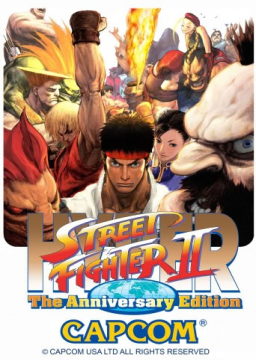 Hyper Street Fighter II's cover