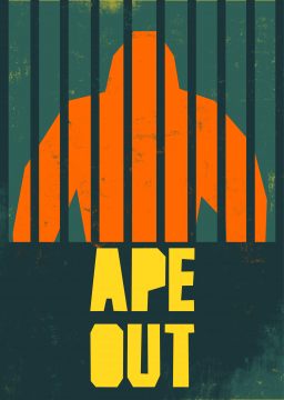 Ape Out's cover