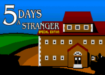 5 Days a Stranger's cover