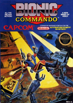 Bionic Commando (NES)'s cover