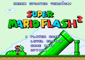 Super Mario Flash 2's cover