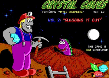 Crystal Caves 2: Slugging It Out's cover