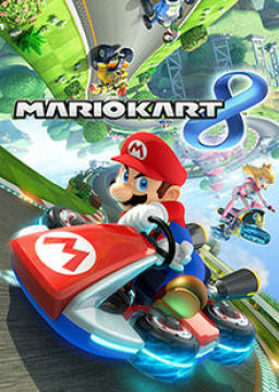 Mario Kart 8's cover