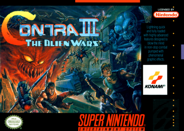 Contra III: The Alien Wars's cover