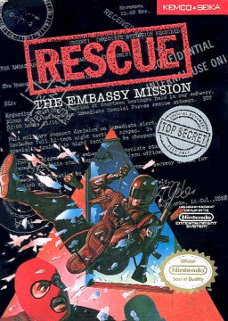 Rescue: The Embassy Mission's cover