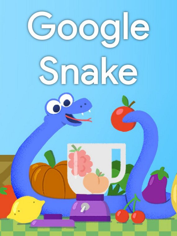 Google Snake, Statue Mode, Standard, 50 Apples, Slow