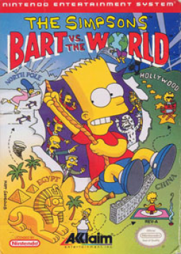 The Simpsons: Bart vs. the World's cover