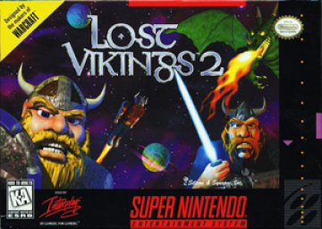 The Lost Vikings 2's cover