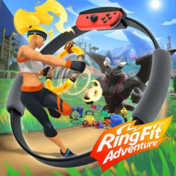 Ring Fit Adventure's cover