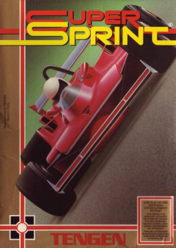 Super Sprint (NES)'s cover