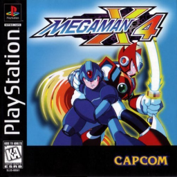 Mega Man X4's cover