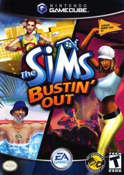 The Sims Bustin' Out's cover