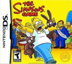 The Simpsons Game (DS)'s cover