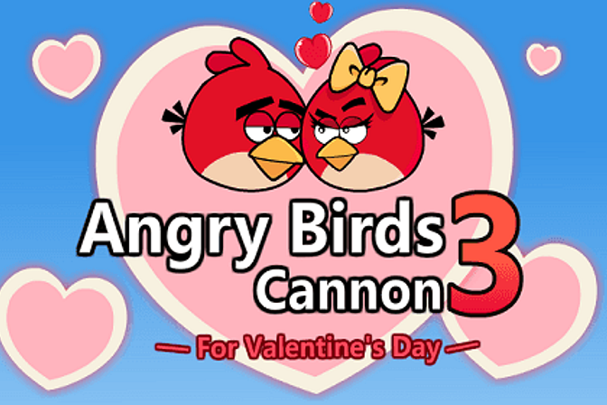 Angry Birds Cannon 3 -For Valentines Day-